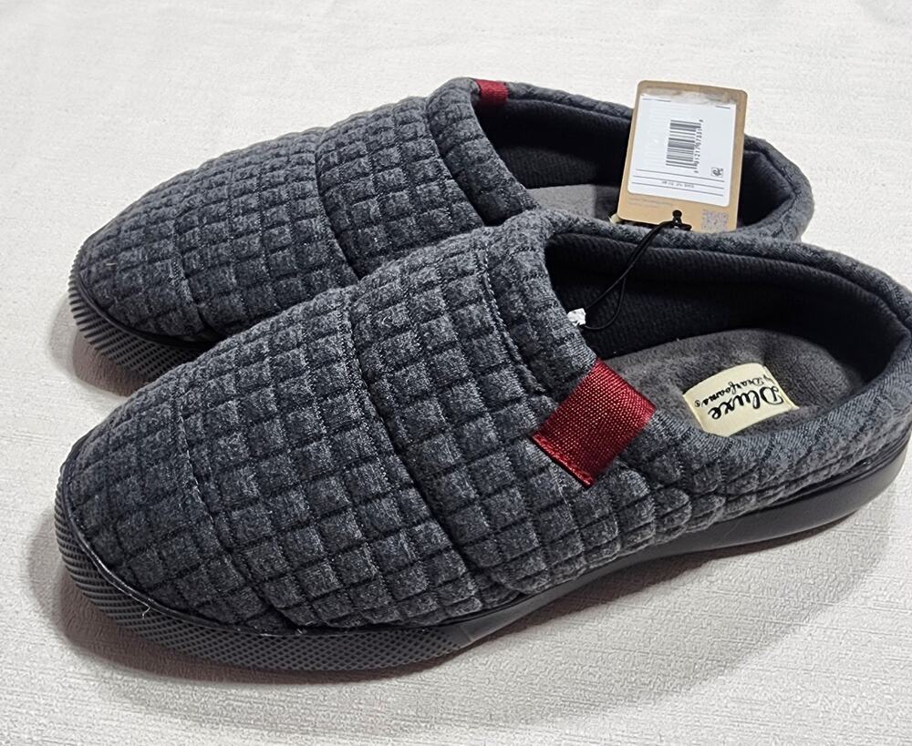 Dluxe by Dearfoams Men's Clog size 9-10 men